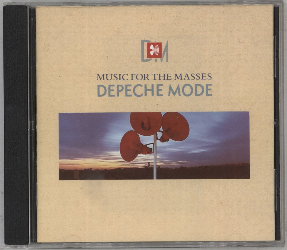 Depeche Mode Music For The Masses UK CD album (CDLP) CDSTUMM47