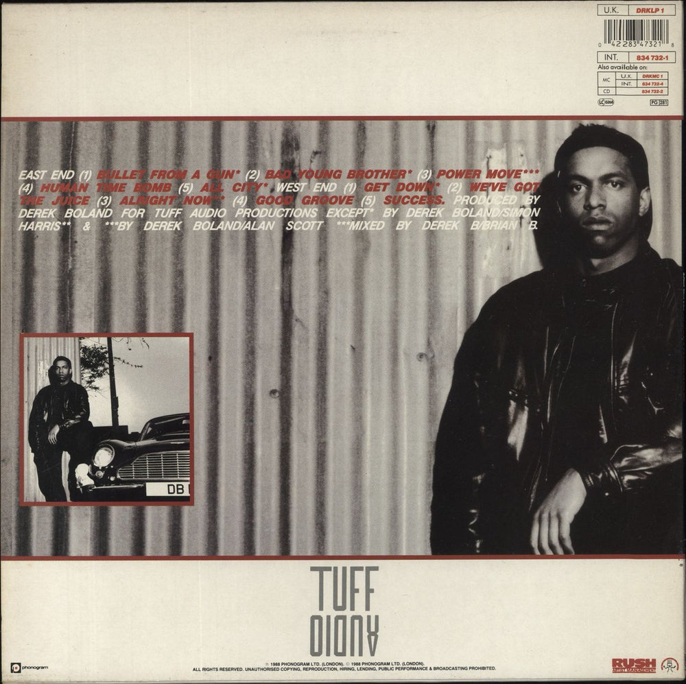 Derek B Bullet From A Gun UK vinyl LP album (LP record) 042283473218