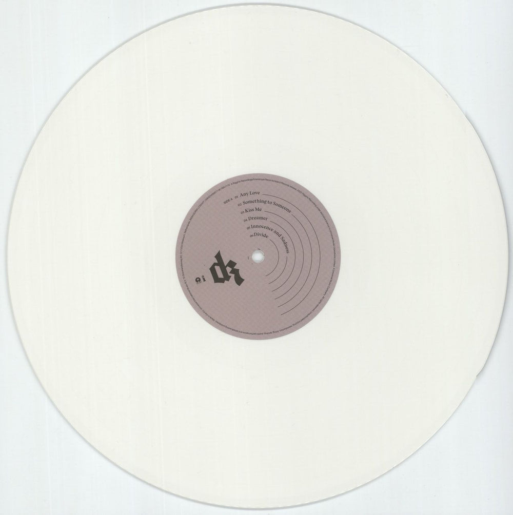 Dermot Kennedy Sonder - White Vinyl - Hype-sticker UK vinyl LP album (LP record) 024LPSO871589