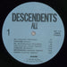 Descendents All - 1st - EX US vinyl LP album (LP record) DECLPAL864212