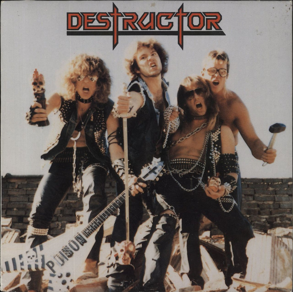 Destructor Maximum Destruction Dutch vinyl LP album (LP record) RR9703