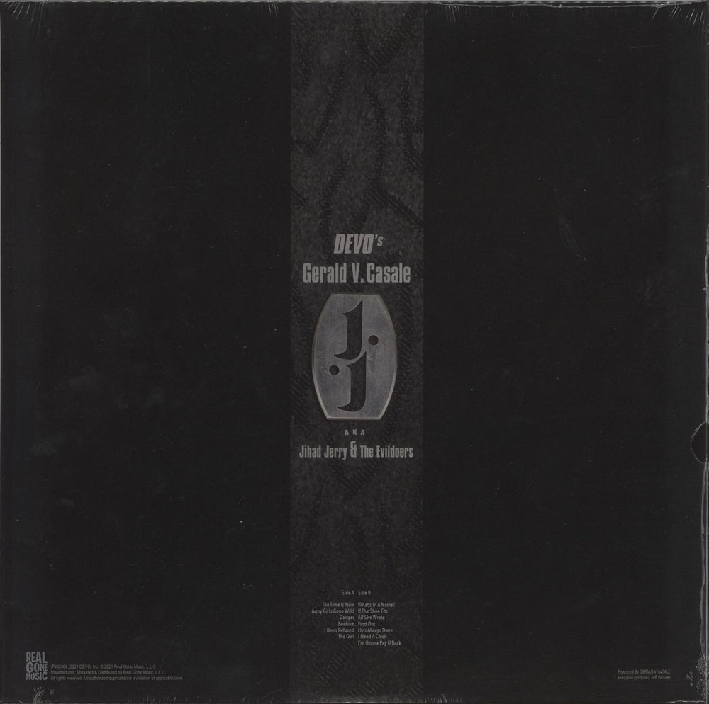 Devo A K A Jihad Jerry & The Evildoers - Red Swirl Vinyl - RSD21 - Sealed US vinyl LP album (LP record) 848064012184