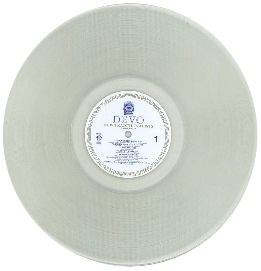 Devo New Traditionalists US vinyl LP album (LP record) DVOLPNE858093