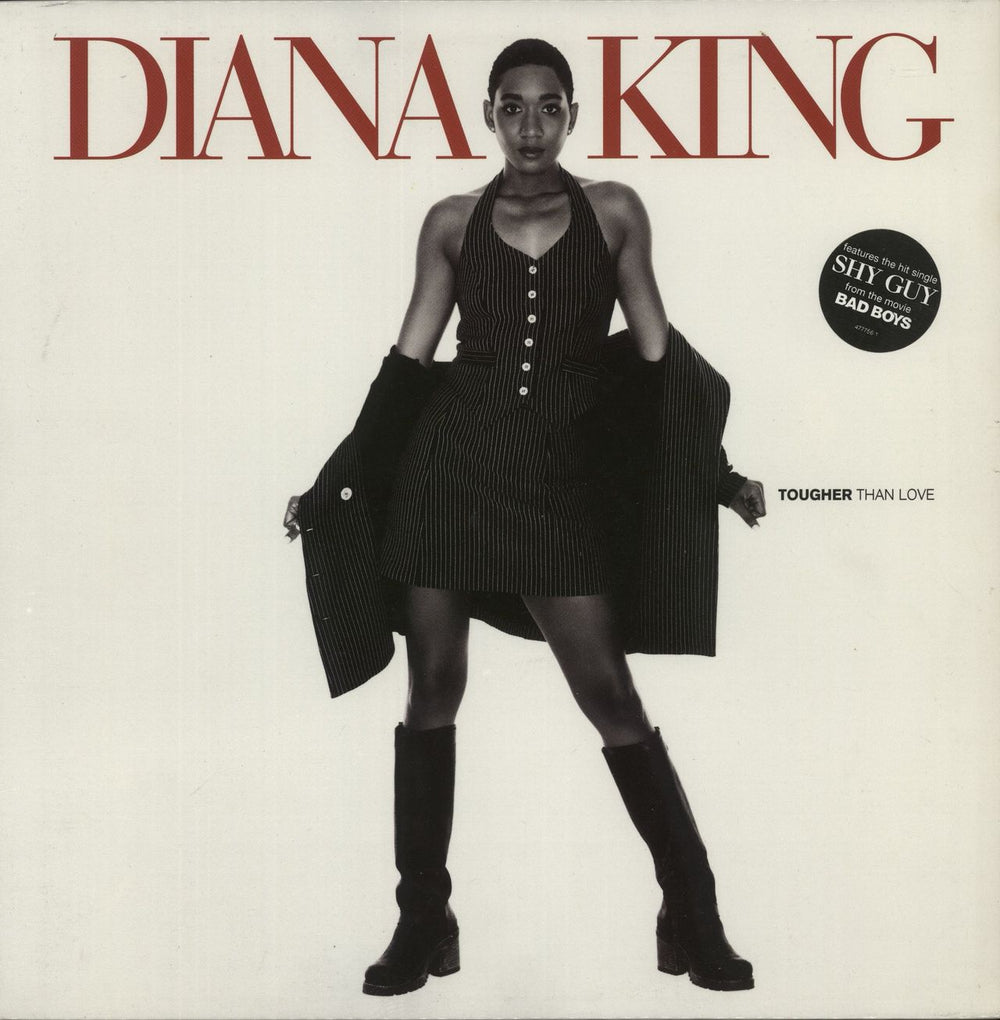 Diana King Tougher Than Love + Hype-Sticker Dutch vinyl LP album (LP record) COL4777561