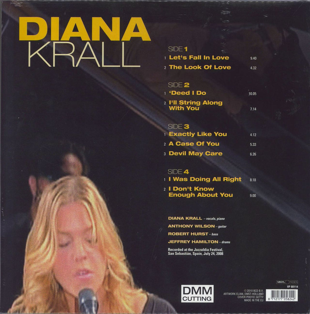 Diana Krall Doing All Right - Sealed UK 2-LP vinyl record set (Double LP Album) 8712177058242