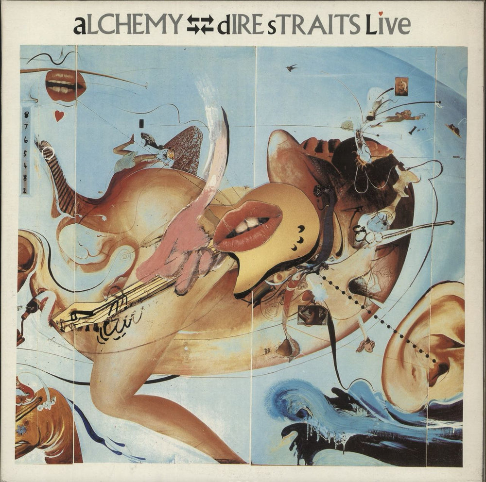 Dire Straits Alchemy Live - VG UK 2-LP vinyl record set (Double LP Album) VERY11