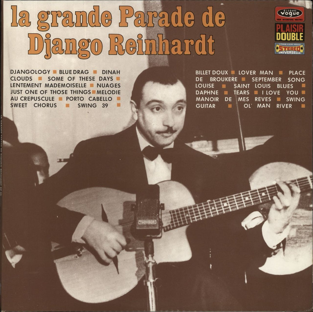 Django Reinhardt La Grande Parade De Django Reinhardt French 2-LP vinyl record set (Double LP Album) DP.05