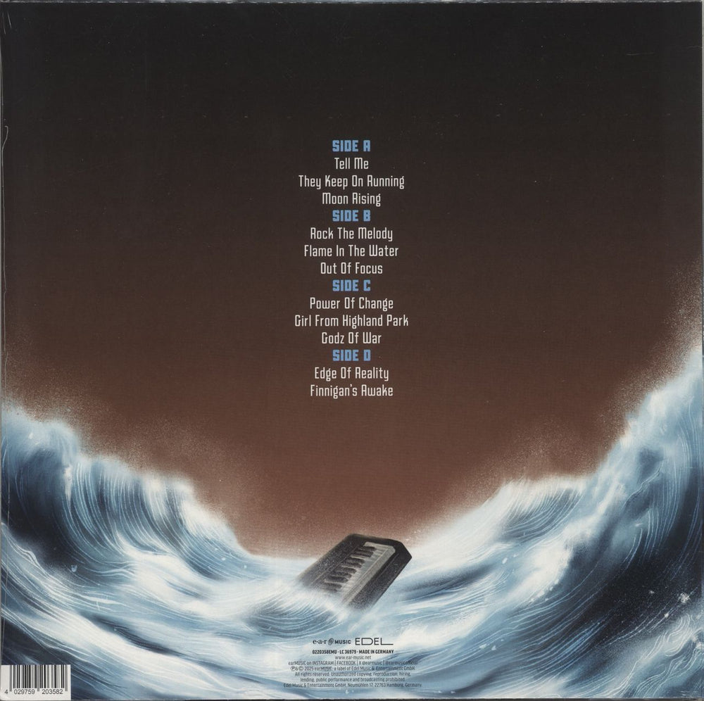 Don Airey Pushed To The Edge - 180g - Sealed UK 2-LP vinyl record set (Double LP Album) 4029759203582