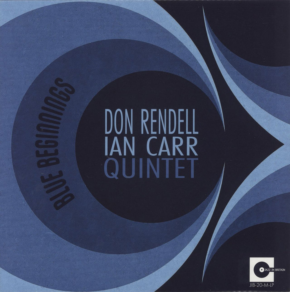 Don Rendell & Ian Carr Blue Beginnings - 180 Gram Vinyl UK vinyl LP album (LP record) JIB-20-M-LP