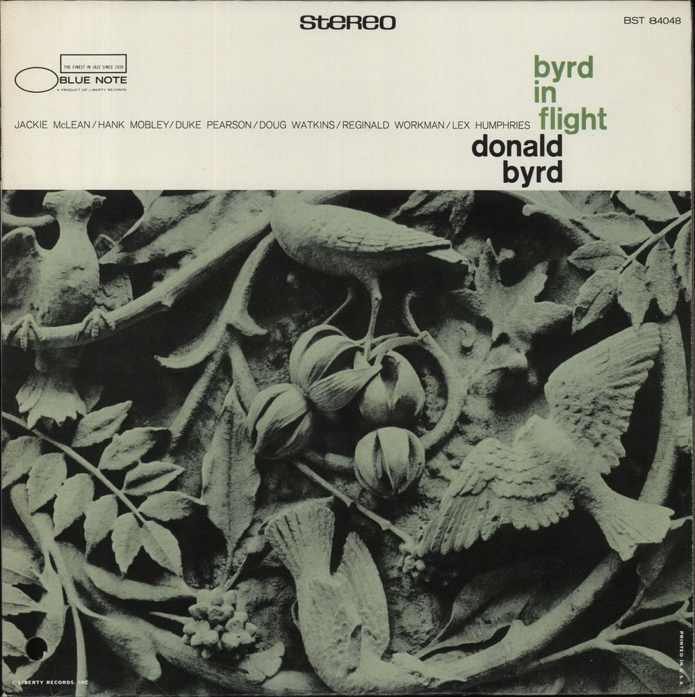 Donald Byrd Byrd In Flight - 'b' Label US vinyl LP album (LP record) BST-84048