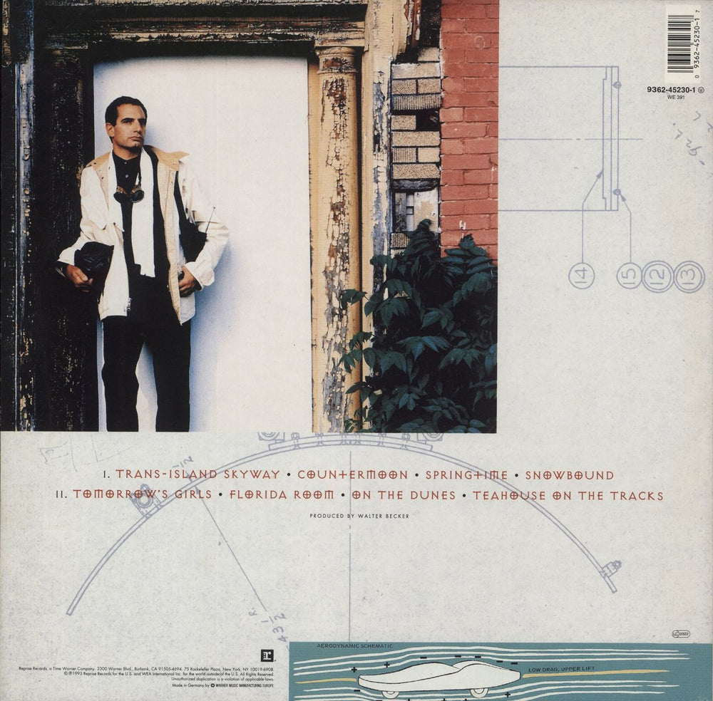 Donald Fagen Kamakiriad German vinyl LP album (LP record) 093624523017