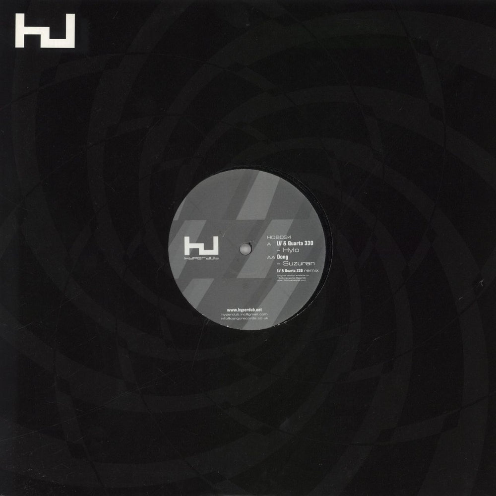 Dong Hylo / Suzuran [LV & Quarta 330 Remix] UK 12" vinyl single (12 inch record / Maxi-single) HDB034