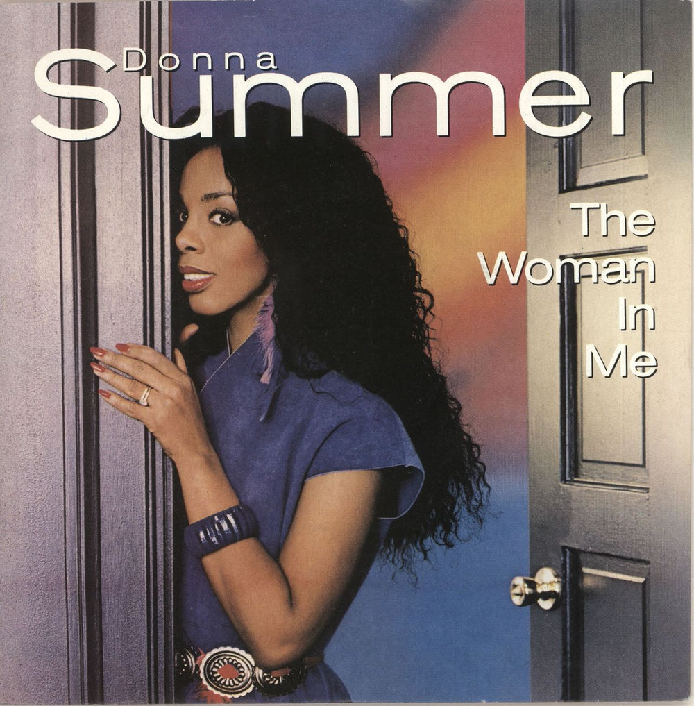 Donna Summer The Woman In Me UK 7" vinyl single (7 inch record / 45) U9983