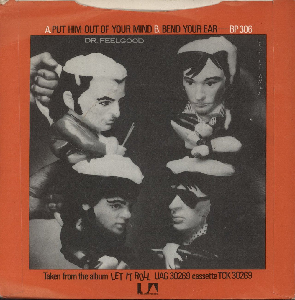 Dr Feelgood Put Him Out Of Your Mind UK 7" vinyl single (7 inch record / 45)