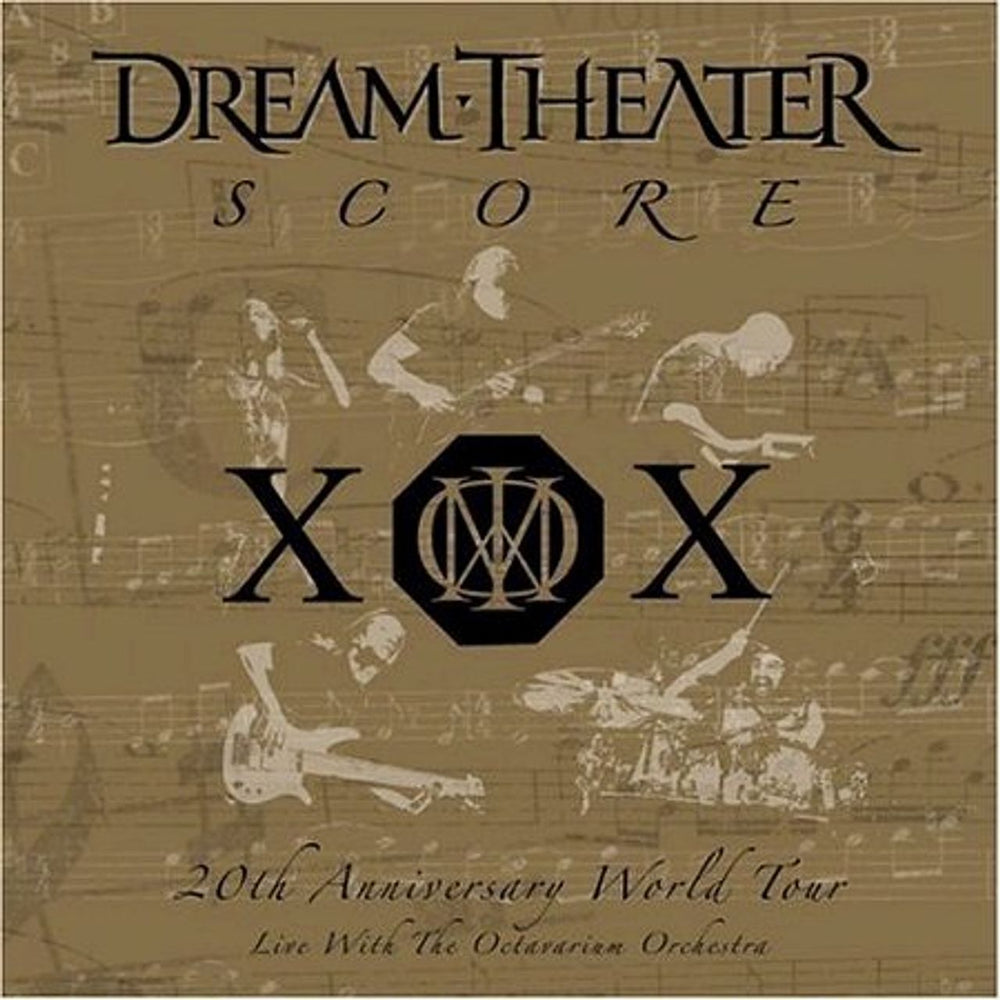 Dream Theater Score UK 3-CD album set (Triple CD) 8122740622