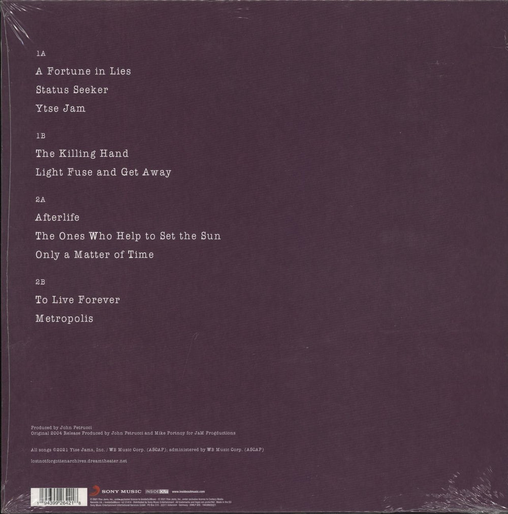 Dream Theater When Dream And Day Reunite (Live) + 180gm + CD - Sealed UK 2-LP vinyl record set (Double LP Album) 194399264218