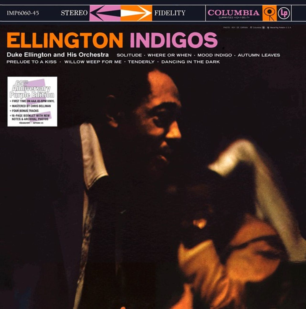 Duke Ellington Ellington Indigos - Indigo Purple Special Edition 45RPM Numbered + Bonus Tracks US 2-LP vinyl record set (Double LP Album) IMP6060-45