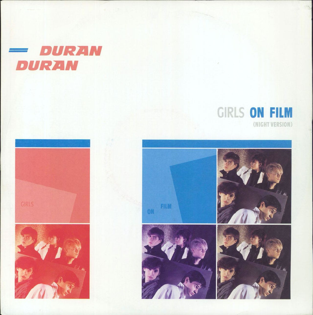 Duran Duran Girls On Film UK 12" vinyl single (12 inch record / Maxi-single) 12EMI5206