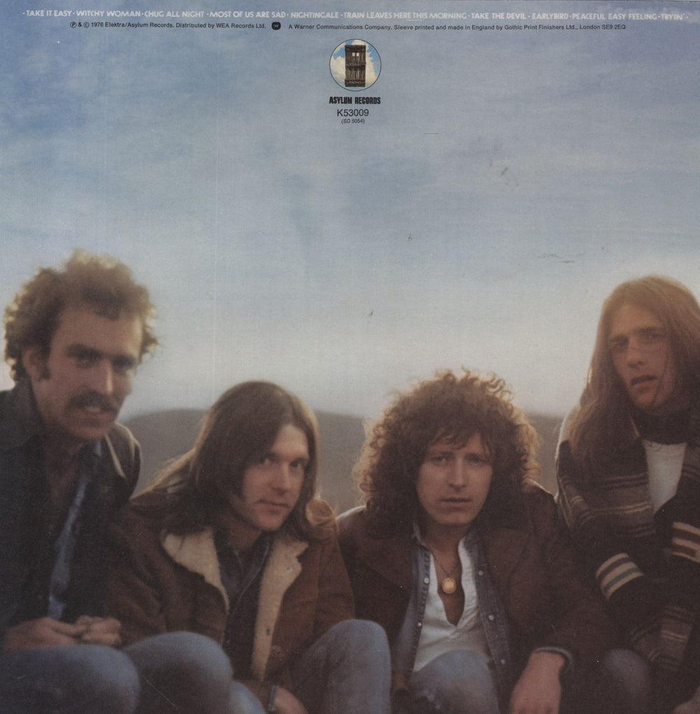 Eagles Eagles UK vinyl LP album (LP record)
