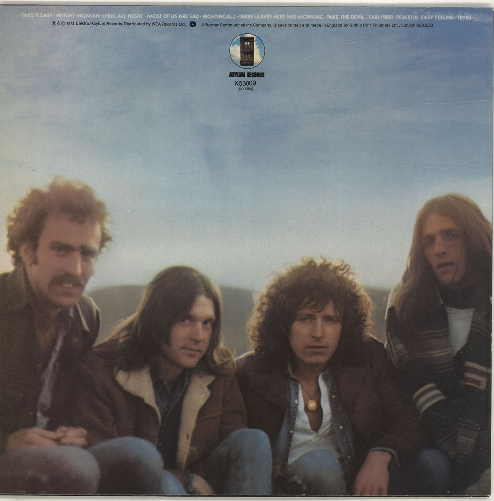 Eagles Eagles UK vinyl LP album (LP record)