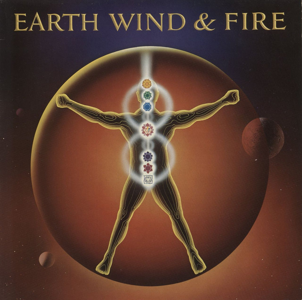 Earth Wind & Fire Powerlight UK vinyl LP album (LP record) CBS25120