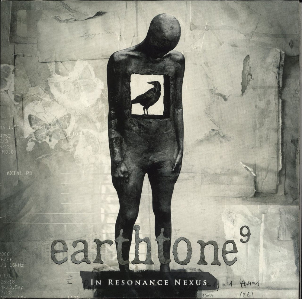 earthtone9 In Resonance Nexus - White & Black Swirl Vinyl UK vinyl LP album (LP record) CNDL800578P