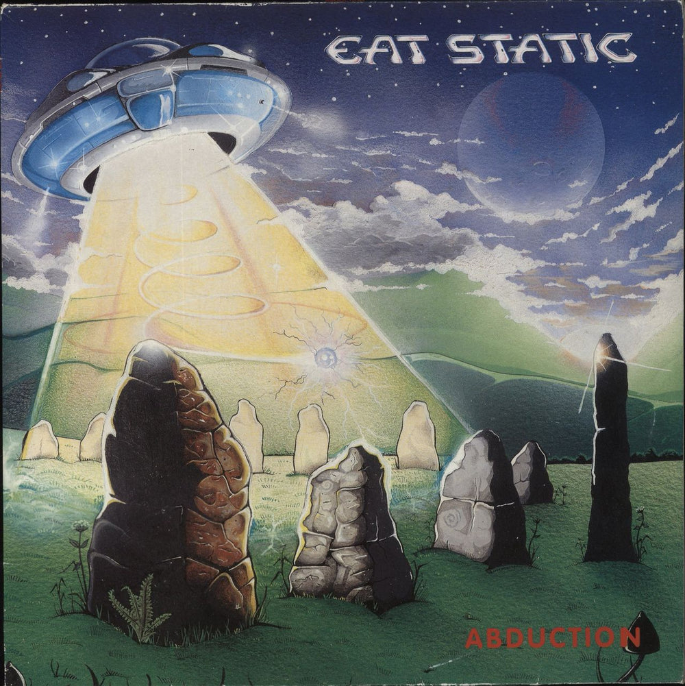 Eat Static Abduction UK 2-LP vinyl record set (Double LP Album) BARKLP001