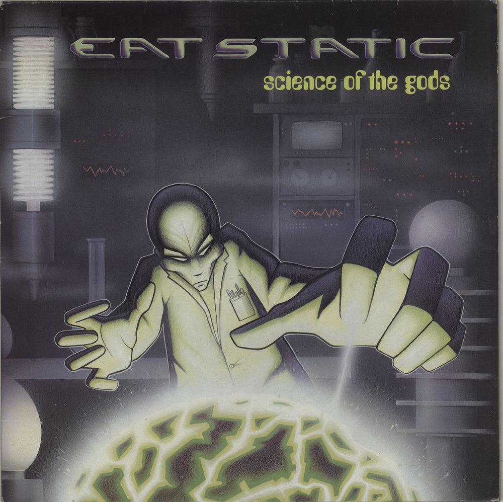 Eat Static Science Of The Gods UK 3-LP vinyl record set (Triple LP Album) BARKLP029