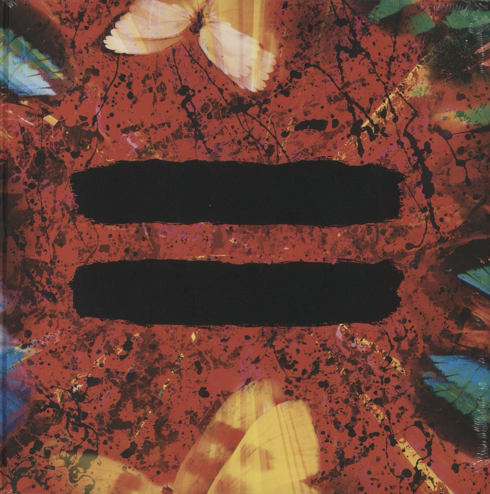 Ed Sheeran = (Equals) Clear with Rainbow Swirl Marble Vinyl + CD - Sealed UK vinyl LP album (LP record) 0190296657054