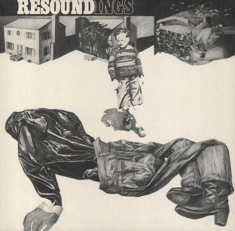 Eddie Prévost Resoundings UK vinyl LP album (LP record) MR8