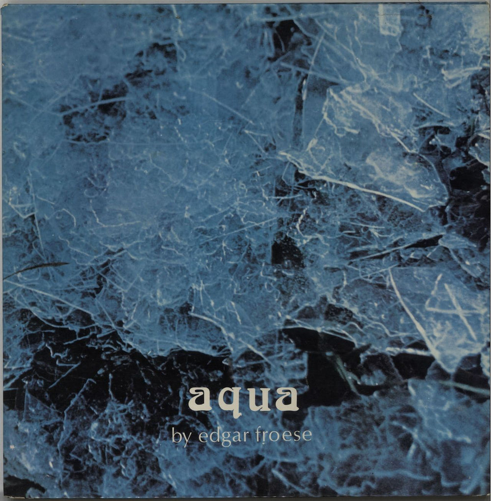 Edgar Froese Aqua - green 'Two Virgins' label UK vinyl LP album (LP record) V2016