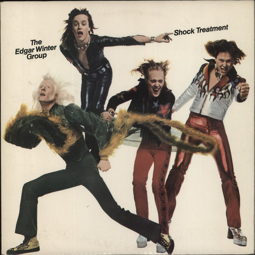 Edgar Winter Shock Treatment US vinyl LP album (LP record) PE32461