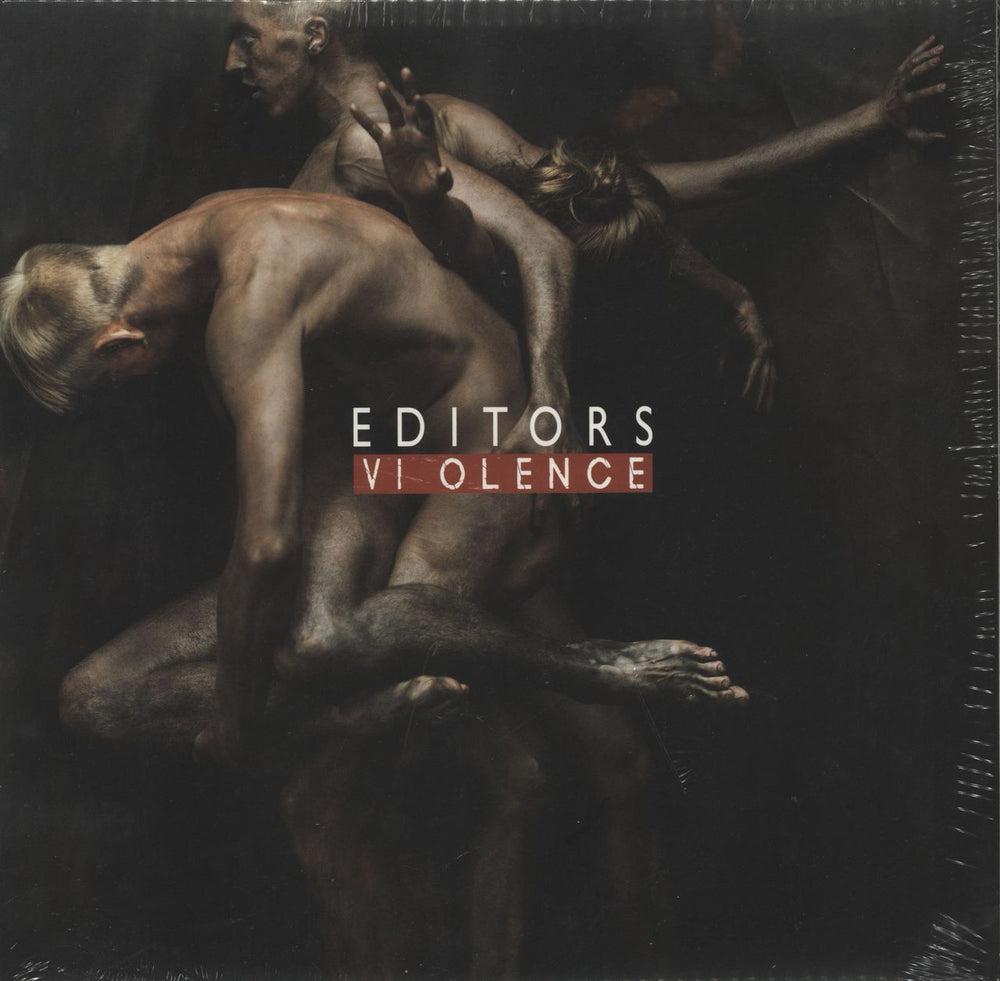 Editors Violence - Red Vinyl - Sealed UK vinyl LP album (LP record) PIASR1020LPX