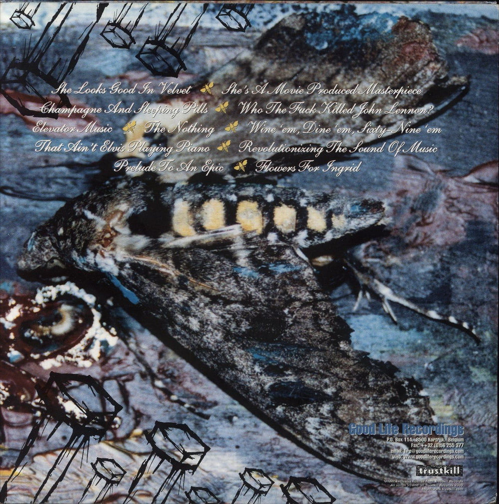 Eighteen Visions Until The Ink Runs Out - 1st Belgian vinyl LP album (LP record)