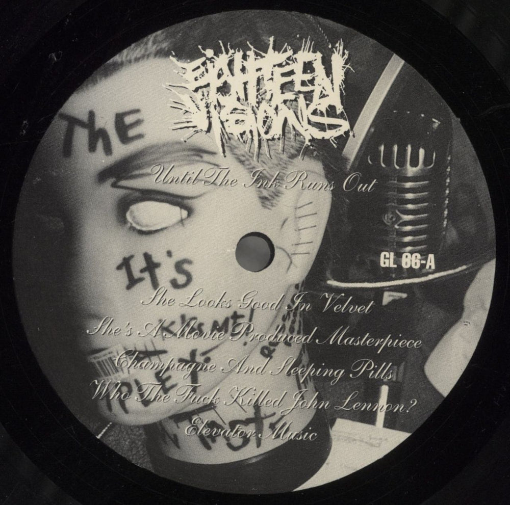 Eighteen Visions Until The Ink Runs Out - 1st Belgian vinyl LP album (LP record) EC-LPUN857445