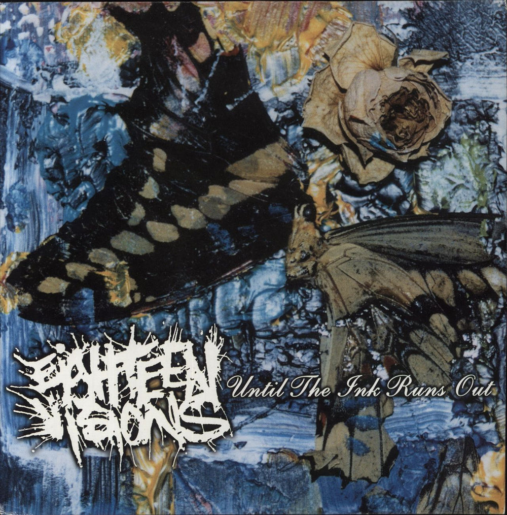 Eighteen Visions Until The Ink Runs Out - 1st Belgian vinyl LP album (LP record) GL-66