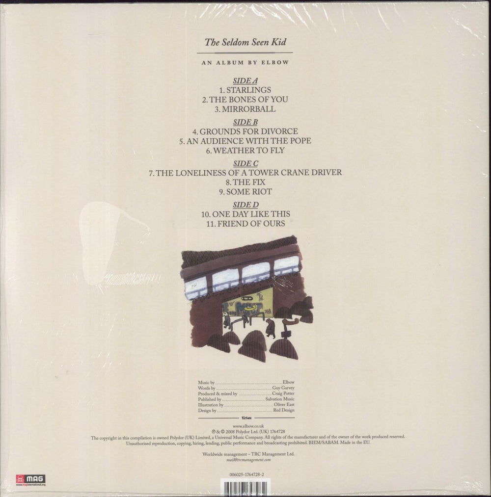 Elbow The Seldom Seen Kid - Shrink UK 2-LP vinyl record set (Double LP Album) 602517647282