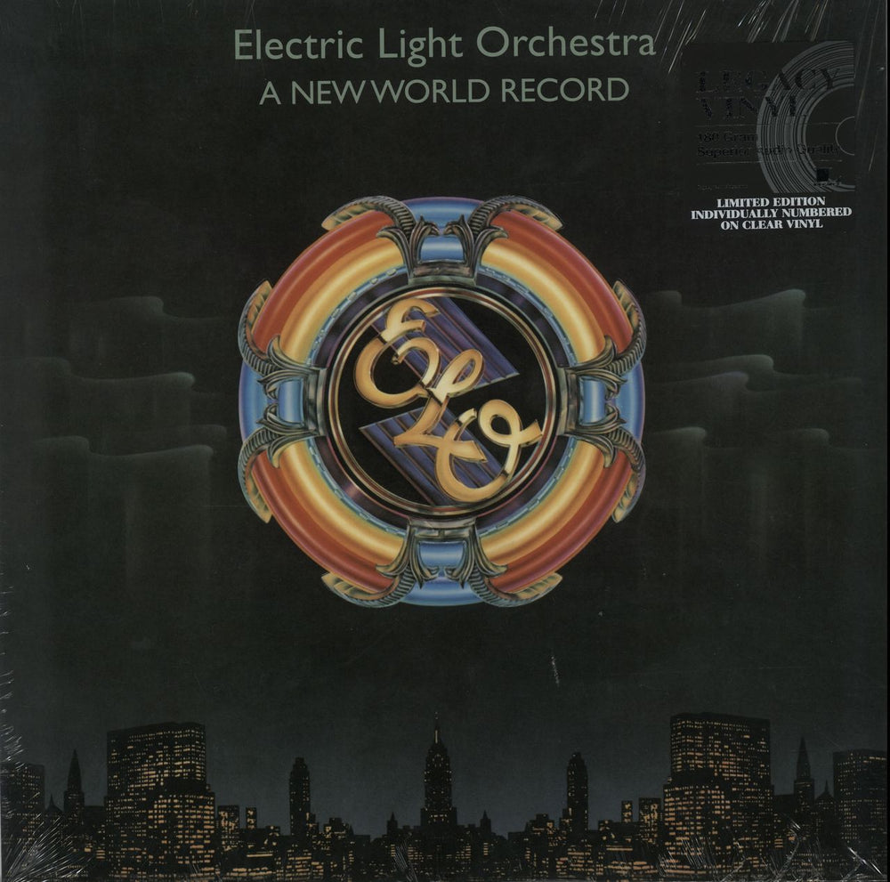 Electric Light Orchestra A New World Record - 180gram Clear Vinyl - Sealed UK vinyl LP album (LP record) 88875152441