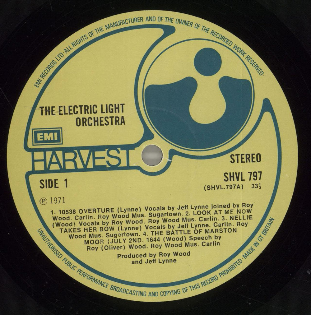 Electric Light Orchestra The Electric Light Orchestra - 2nd UK vinyl LP album (LP record) ELOLPTH430480