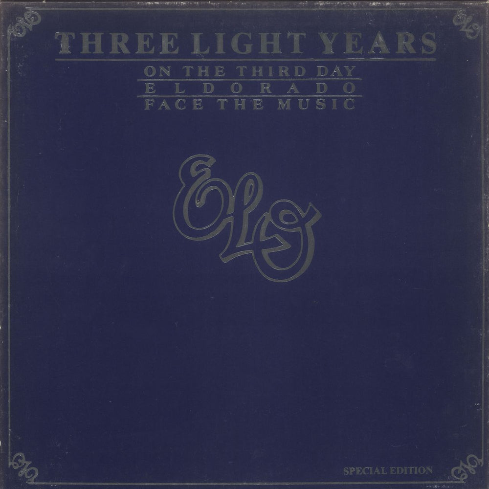 Electric Light Orchestra Three Light Years - EX UK Vinyl Box Set JETBX1