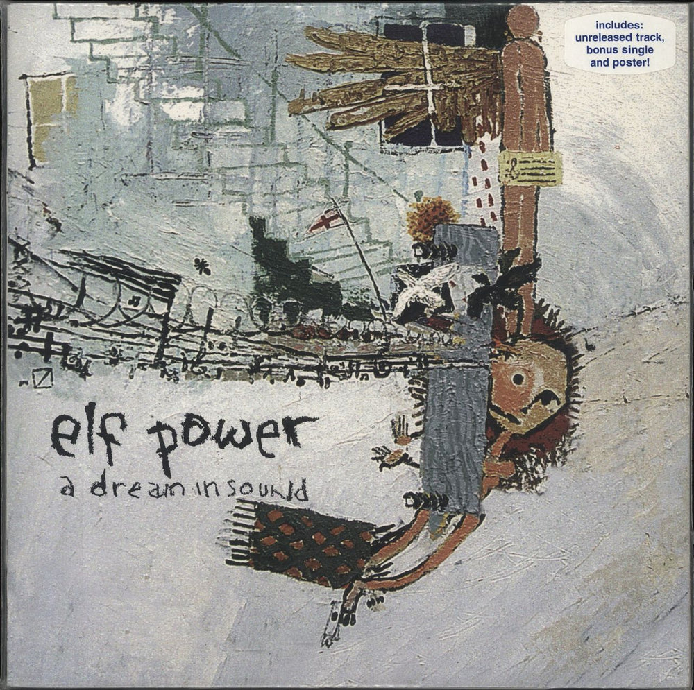 Elf Power A Dream In Sound + 7" US vinyl LP album (LP record) AR-010