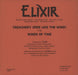 Elixir Treachery [Ride Like The Wind] + Picture Sleeve & Insert UK 7" vinyl single (7 inch record / 45)
