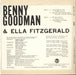 Ella Fitzgerald Benny Goodman And Ella Fitzgerald EP UK 7" vinyl single (7 inch record / 45) EFZ07BE696986