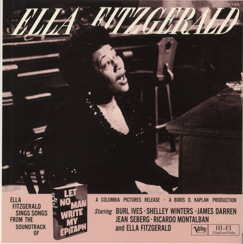 Ella Fitzgerald Let No Man Write My Epitaph - 200gm Vinyl US 2-LP vinyl record set (Double LP Album) AP4043
