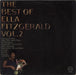 Ella Fitzgerald The Best Of Ella Fitzgerald Vol. 2 German vinyl LP album (LP record) 2304009