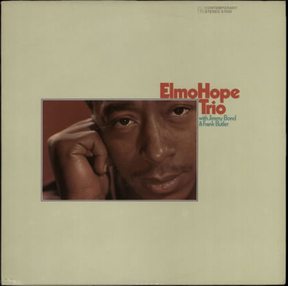 Elmo Hope Elmo Hope Trio US vinyl LP album (LP record) S7620