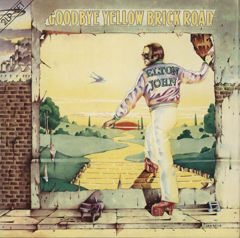 Elton John Goodbye Yellow Brick Road German 2-LP vinyl record set (Double LP Album) 0084.202