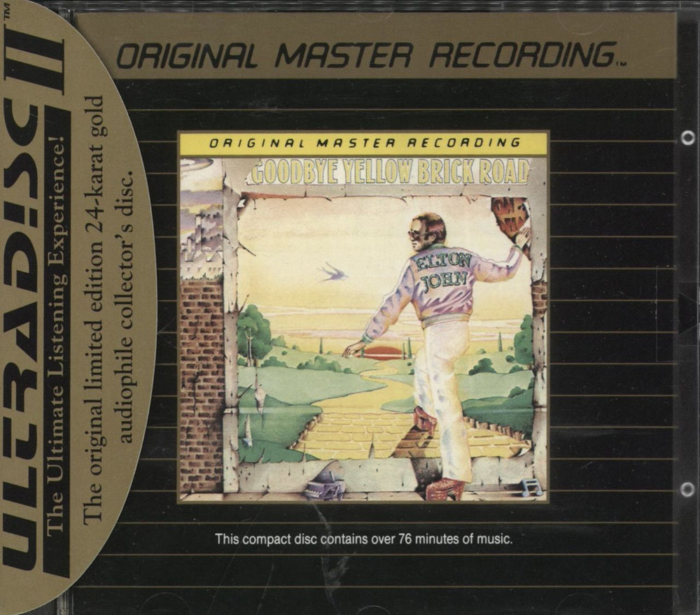 Elton John Goodbye Yellow Brick Road - Gold Ultradisc II US CD album (CDLP) UDCD526