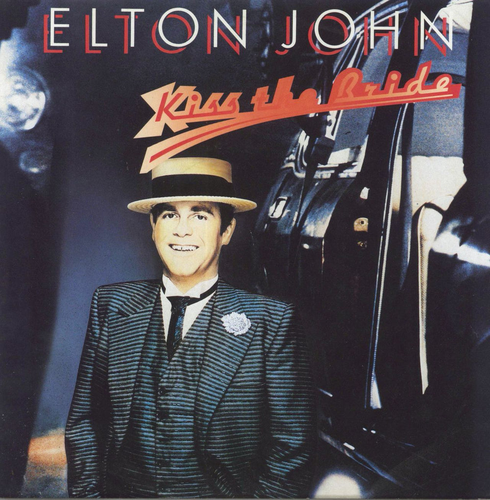 Elton John Kiss The Bride UK 7" vinyl single (7 inch record / 45) EJS2