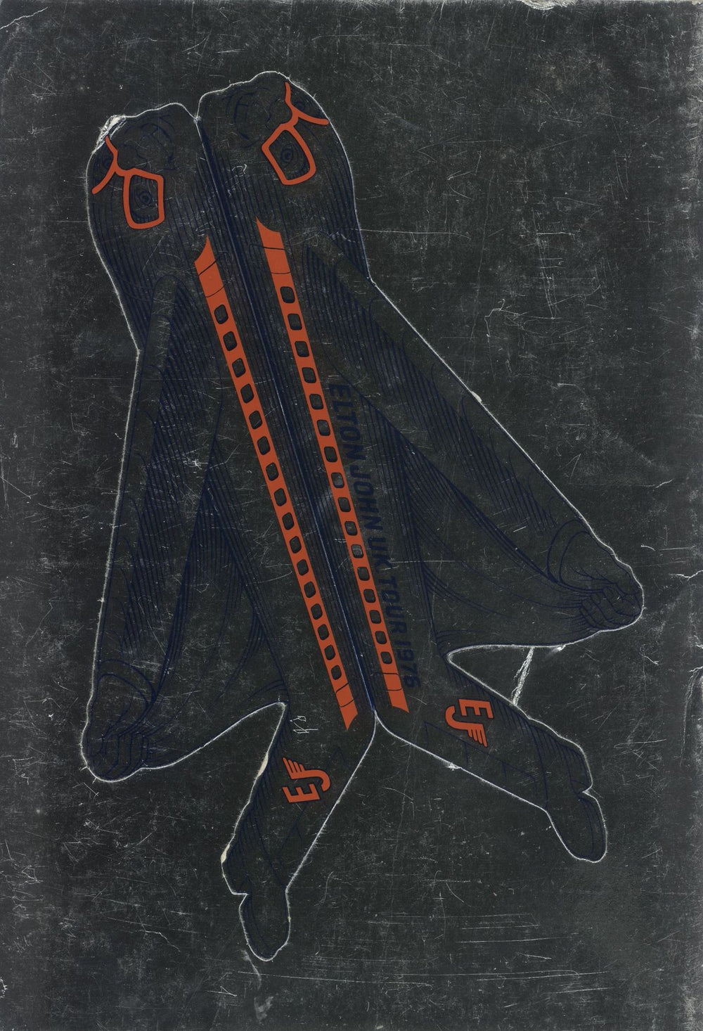 Elton John Louder Than Concorde - VG UK Promo tour programme JOHTRLO206259